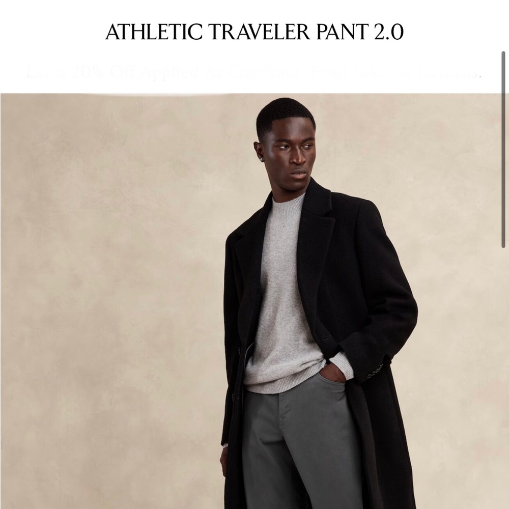 Banana Republic traveler athletic jean